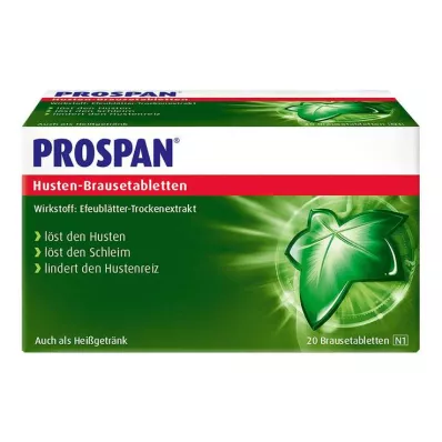 PROSPAN Comprimés effervescents contre la toux, 20 pces