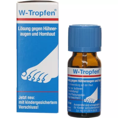 W-TROPFEN Solution contre les cors+callosités, 10 ml