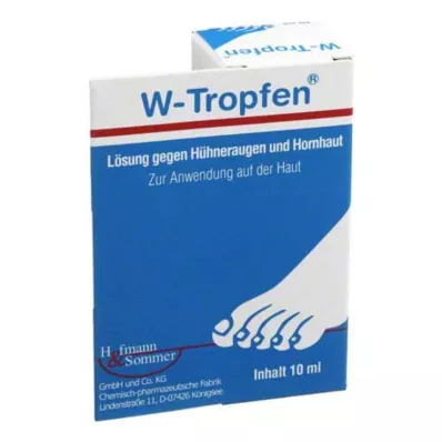 W-TROPFEN Solution contre les cors+callosités, 10 ml
