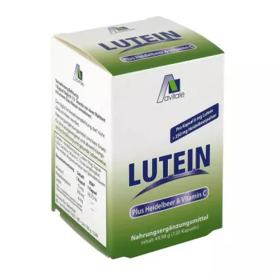 LUTEIN KAPSELN 6 mg+Myrtille, 120 comprimés