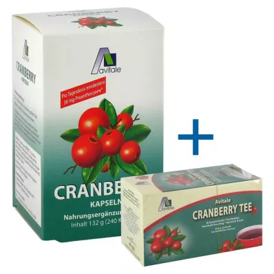 CRANBERRY KAPSELN 400 mg, 240 unités