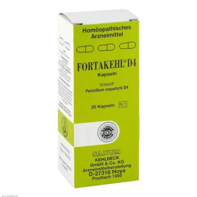 FORTAKEHL D 4 gélules, 20 pcs