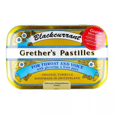 GRETHERS Cassis Gold zh.Past.Boîte, 440 g