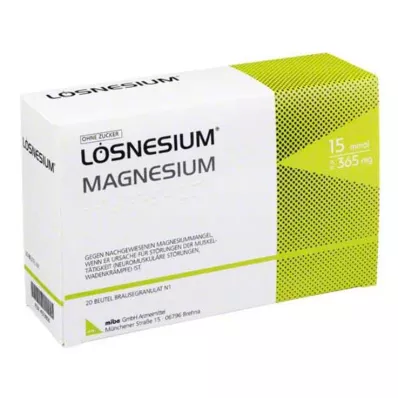 LÖSNESIUM Granulés effervescents, 20 pces