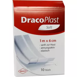 DRACOPLAST Pansement Soft 6 cmx1 m, 1 pc