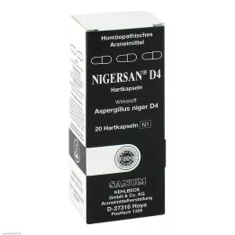 NIGERSAN D 4 gélules, 20 pcs