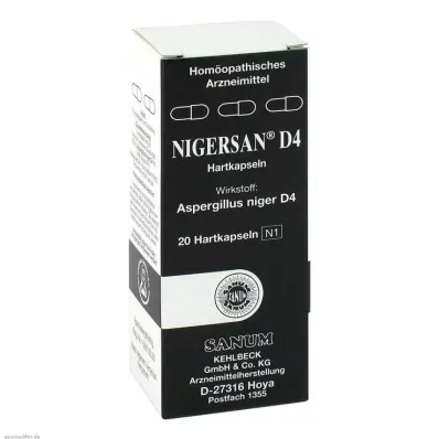 Nigersan D 4 capsules, 20 pc