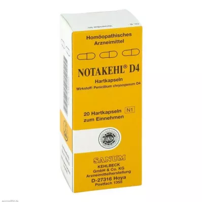 Notakehl D 4 capsules, 20 pc
