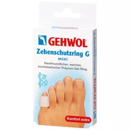 GEHWOL Anneau de protection des orteils en gel polymère G mini, 2 pièces