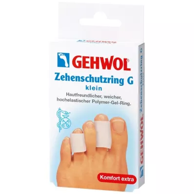 GEHWOL Anneau de protection des orteils en gel polymère G petit, 2 pièces