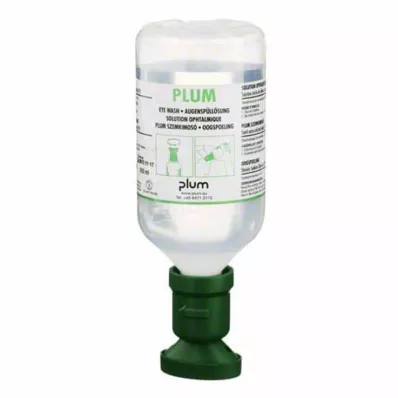 PLUM Solution de rinçage oculaire NaCl avec œillère, 500 ml