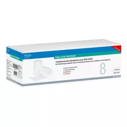 HÖGA-LASTIC Idealbinde 8 cmx5 m sans cellophane, 10 pces