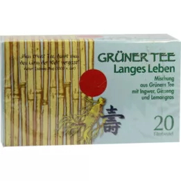 GRÜNER TEE+Gingembre+Ginseng, sachet-filtre, 20 pc