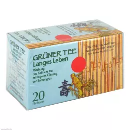 GRÜNER TEE+Gingembre+Ginseng, sachet-filtre, 20 pc