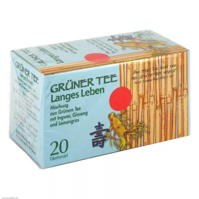 GRÜNER TEE+Gingembre+Ginseng, sachet-filtre, 20 pc