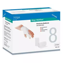 HÖGA-MUBILAST Bande de fixation 8 cmx4 m avec cellophane, 1 pc