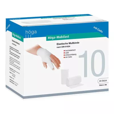HÖGA-MUBILAST Bande de fixation 10 cmx4 m avec cellophane, 1 pc