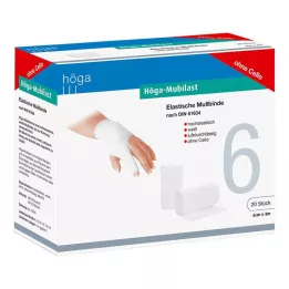 HÖGA-MUBILAST Bande de fixation 6 cmx4 m sans cellophane, 20 pces