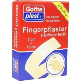 GOTHAPLAST Bandage pour doigt 2x12 cm élastique, 5X2 St