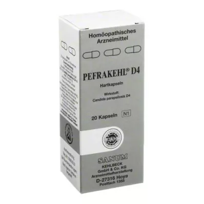 Capsules Pefrakehl D 4, 20 pc Capsules Pefrakehl D 4, 20 pc