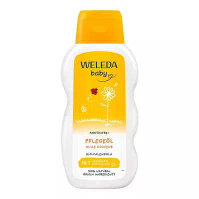 WELEDA Huile de soin au Calendula sans parfum, 200 ml
