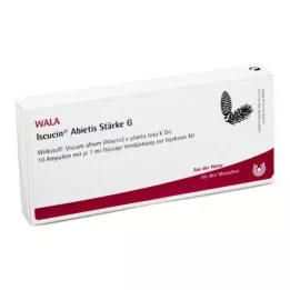 ISCUCIN Ampoules damidon G abietis, 10X1 ml