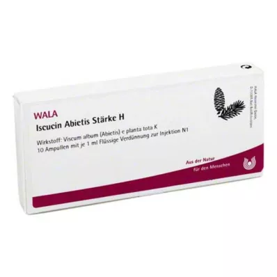 ISCUCIN Ampoules damidon H abietis, 10X1 ml