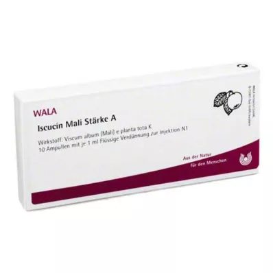 ISCUCIN mali Amidon A ampoules, 10X1 ml