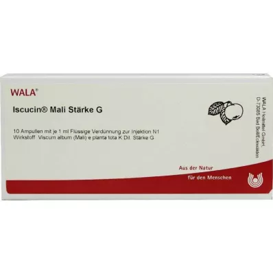 ISCUCIN mali Amidon G ampoules, 10X1 ml