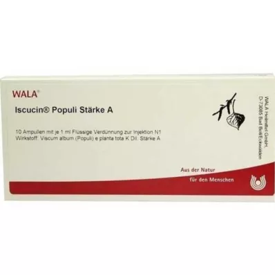 Ampoules Iscucin Populi St.A, 10x1 ml Ampoules Iscucin Populi St.A, 10x1 ml