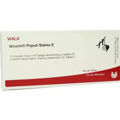 Ampoules Iscucin Populi St.E, 10x1 ml