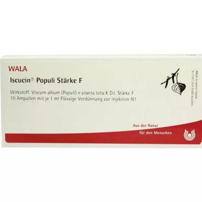 Ampoules Iscucin Populi St.F, 10x1 ml