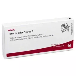 ISCUCIN ampoules de tiliae amidon B, 10X1 ml