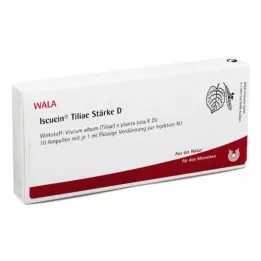 ISCUCIN ampoules de tiliae amidon D, 10X1 ml