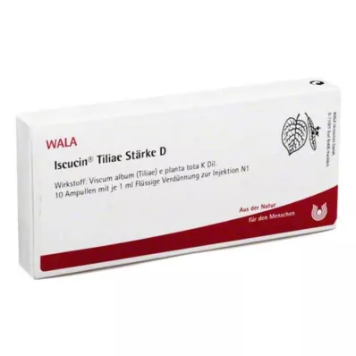 Ampoules Iscucin Tiliae Force D, 10x1 ml Ampoules Iscucin Tiliae Force D, 10x1 ml