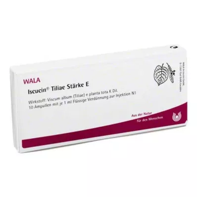ISCUCIN ampoules de tiliae amidon E, 10X1 ml