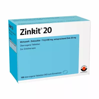Zinkit® 20 comprimés, 100 pc