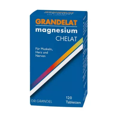 GRANDELAT MAG 60 MAGNESIUM Comprimés, 120 pcs GRANDELAT MAG 60 MAGNESIUM Comprimés, 120 pcs