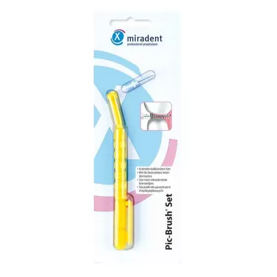 MIRADENT Set Interd.Pic-Brush jaune, 1 pc