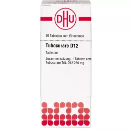 TUBOCURARE D 12 comprimés, 80 pc