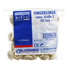 FINGERLING OP Latex Gr.2 roulé, 100 pces