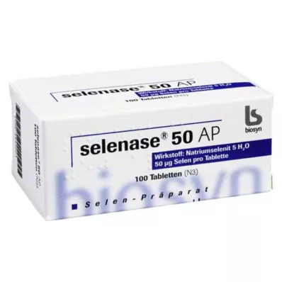 Sélénase 50 AP comprimés, 100 pc Sélénase 50 AP comprimés, 100 pc