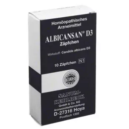ALBICANSAN Suppositoires D 3, 10 pces