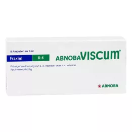 ABNOBAVISCUM Fraxini D 6 ampoules, 8 pces