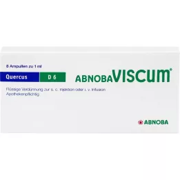 ABNOBAVISCUM Quercus D 6 ampoules, 8 pces