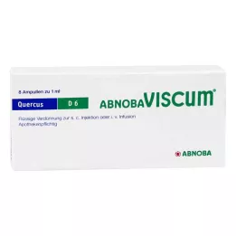 ABNOBAVISCUM Quercus D 6 ampoules, 8 pces