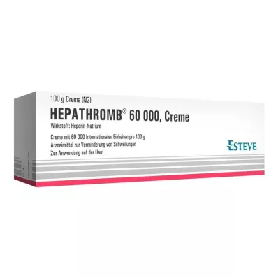 Crème Hépathromb 60 000 UI, 100 g
