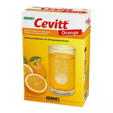 HERMES Comprimés effervescents Cevitt Orange, 60 pc HERMES Comprimés effervescents Cevitt Orange, 60 pc