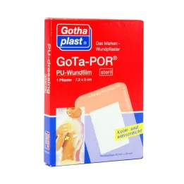 GOTA-POR Pansement adhésif 5x7,2 cm stérile, 1 pc