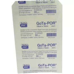 GOTA-POR Pansement adhésif stérile 100x150 mm, 1 pc